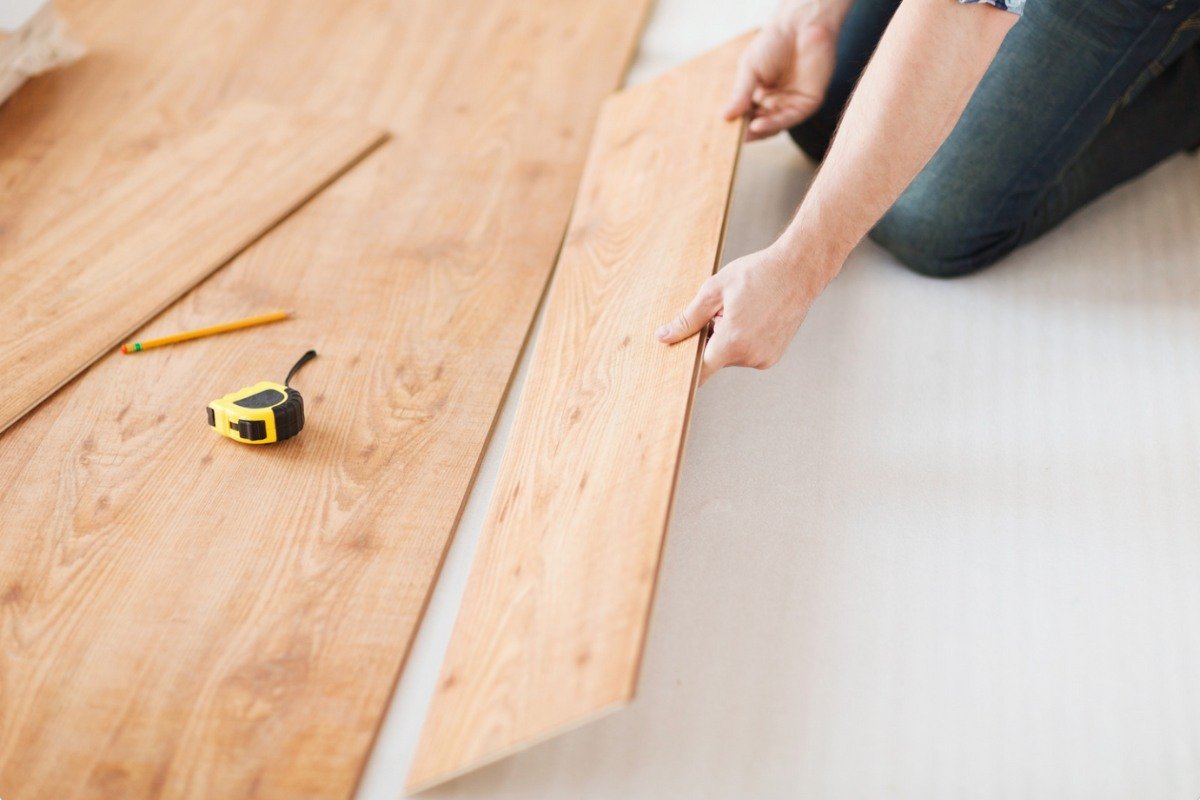Hardwood flooring installation