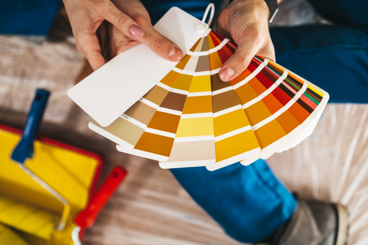 Color swatches for painting projects by 494 Painting Flooring & More